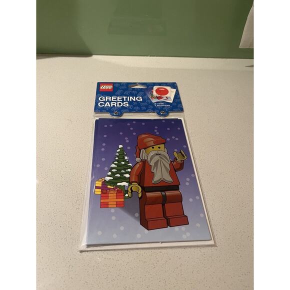 Lego Christmas Greeting Cards Set - 2007 - RARE - Picture 7 of 7